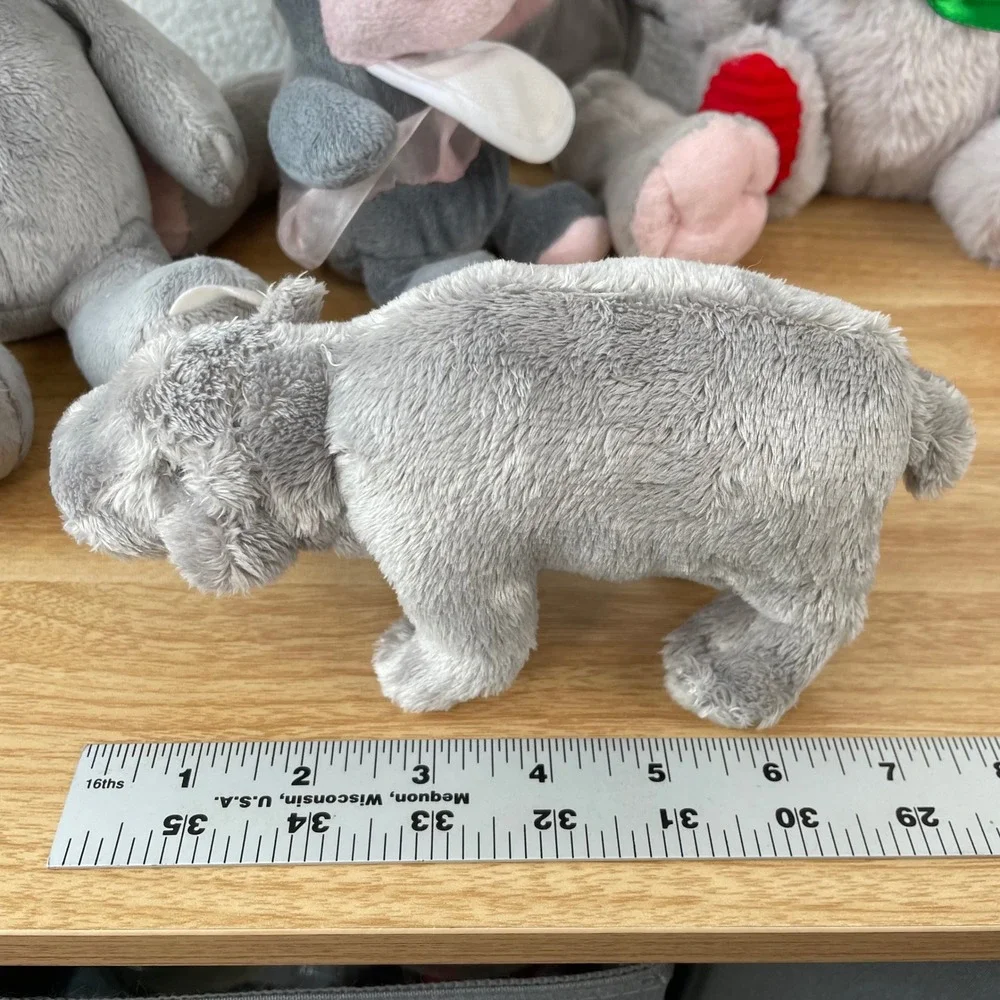 Mixed Plush Hippo Lot Carter's Hobby Lobby Walmart 5 Piece Stuffed Animal Set
